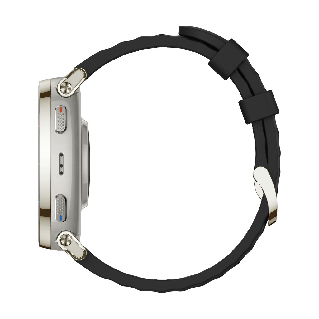 Amazfit Active 3 Bluetooth Oro (Gold) + correa Silicona Negro W2558GL1N