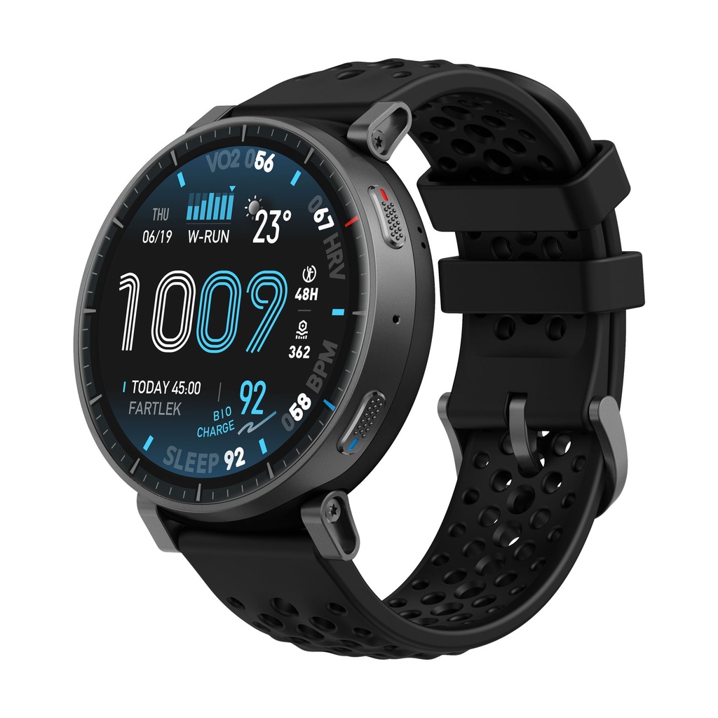 Amazfit Active Max Bluetooth Negro (Black) + correa Silicona Negro
