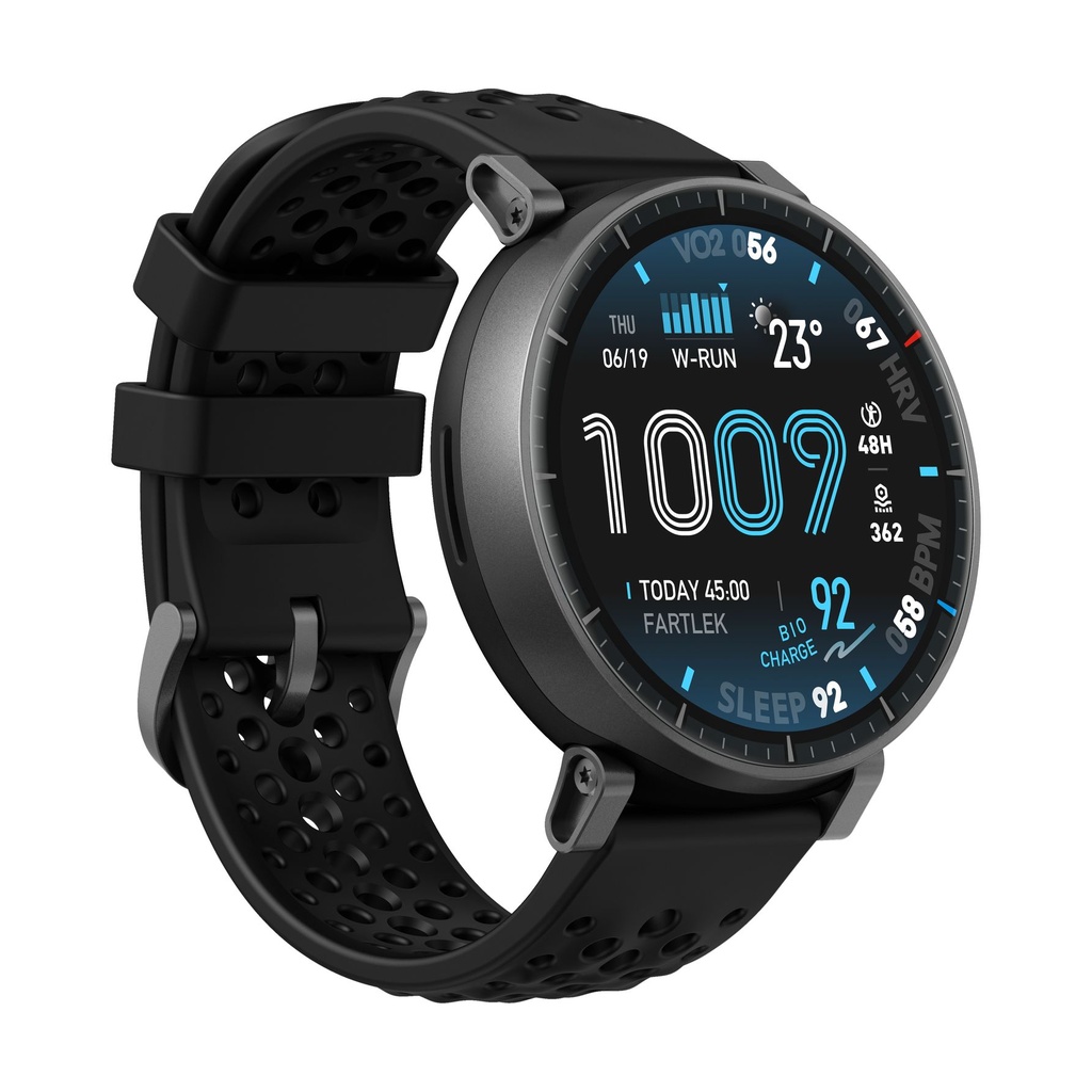 Amazfit Active Max Bluetooth Negro (Black) + correa Silicona Negro
