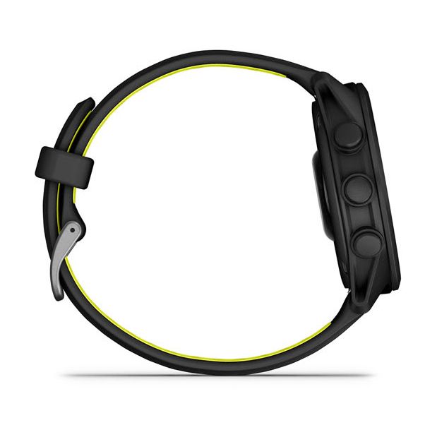 Garmin Forerunner 170 43mm Smartwatch Negro con Correa Negro/Amarillo