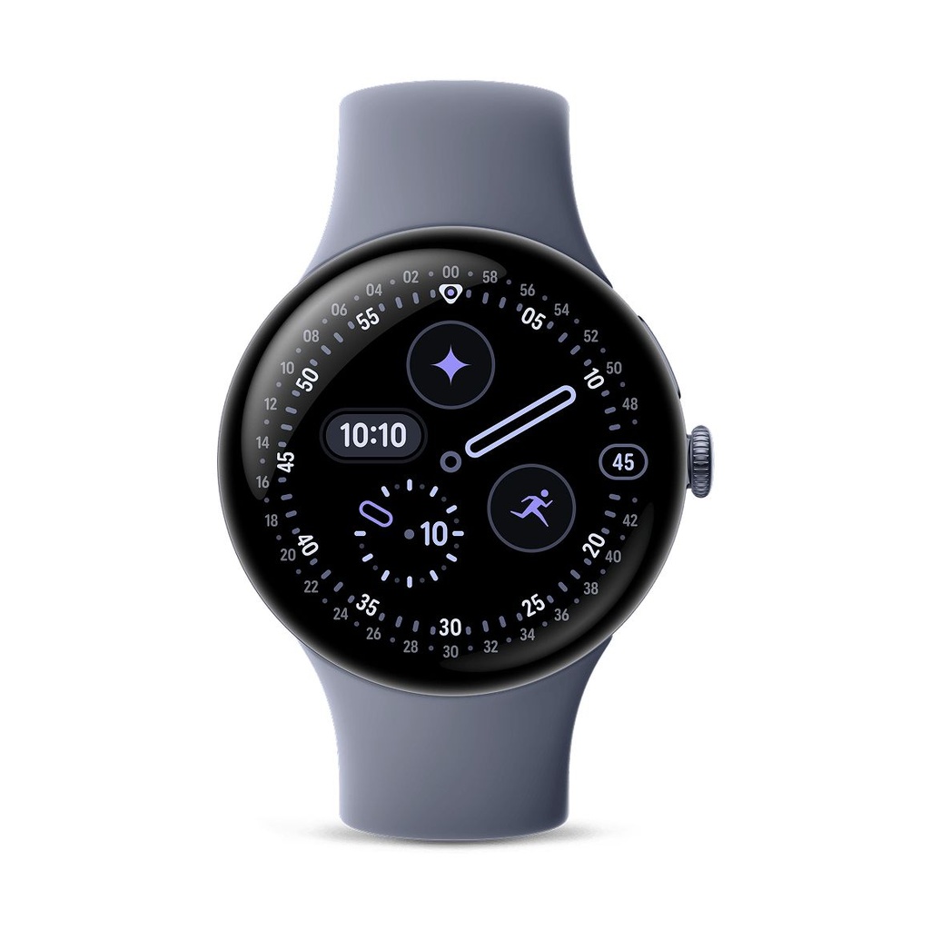Google Pixel Watch 4 45mm LTE Piedra Lunar (Satin Moonstone) y Correa Gris (Moonstone) GA10849-EU