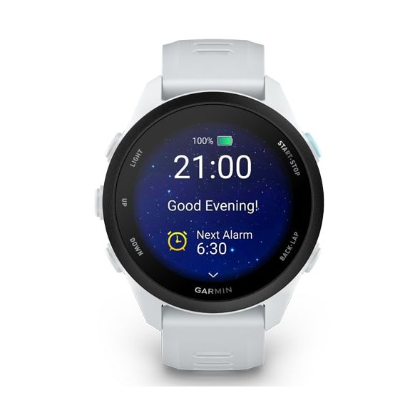Garmin Forerunner 70 43mm Smartwatch Blanco con Correa Blanca