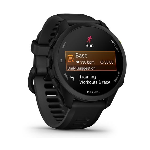 Garmin Forerunner 70 43mm Smartwatch Negro con Correa Negra
