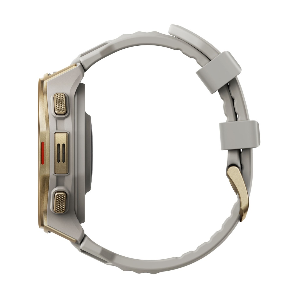 Amazfit T-rex 3 Pro Bluetooth 44 mm Oro (Gold) + correa Silicona Gris