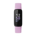 Fitbit Inspire 3 Bluetooth Negro, Lila (Black,Lilac) + correa Silicona Rosa