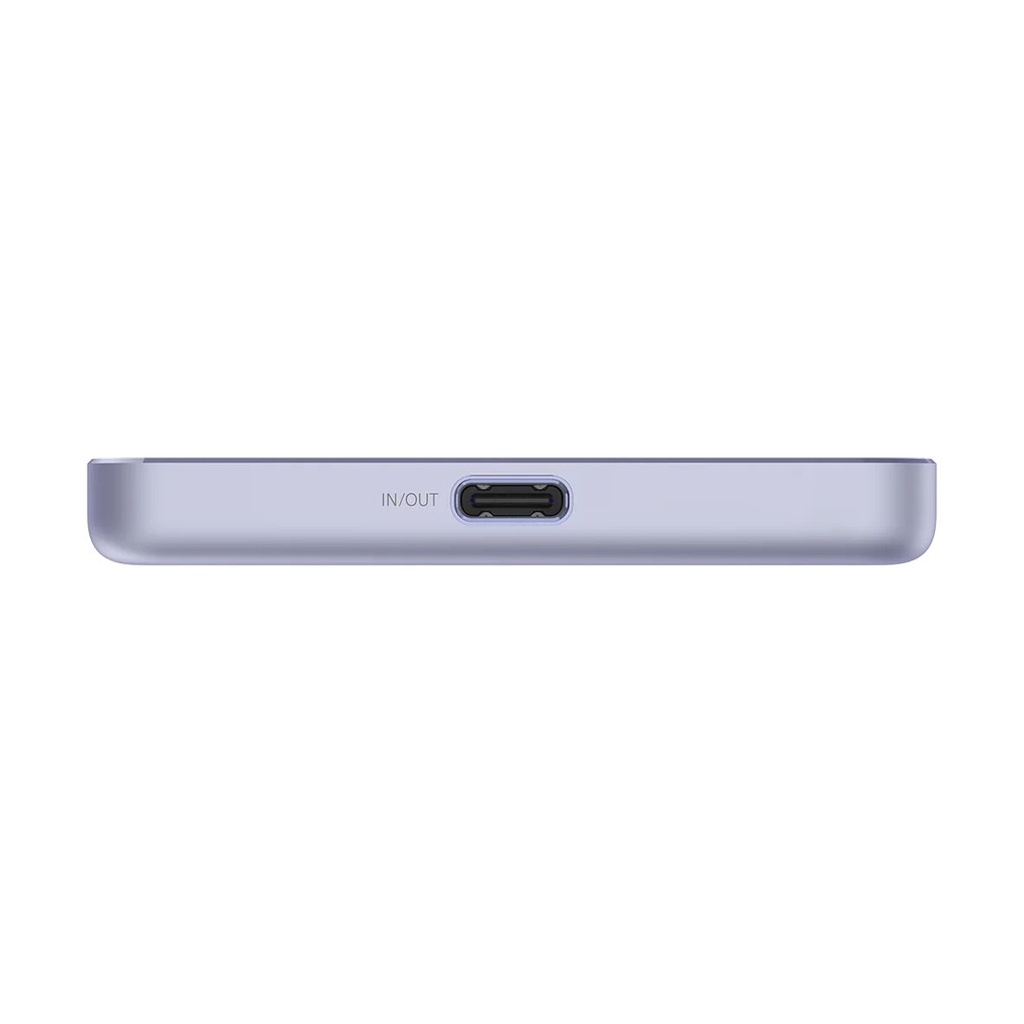 Xiaomi Super Slim Magnetic Power Bank 5000 Violeta