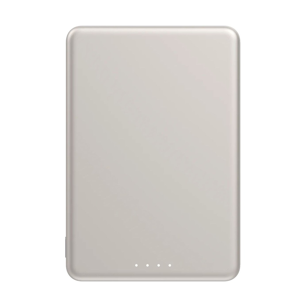 Xiaomi Super Slim Magnetic Power Bank 5000 Dorado