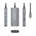 Docking USB Tipo-C Aisens ASUC-6P019-GR/ 1xHDMI 4K/ 3xUSB/ 1xRJ45/ 1xUSB Tipo-C PD/ Gris