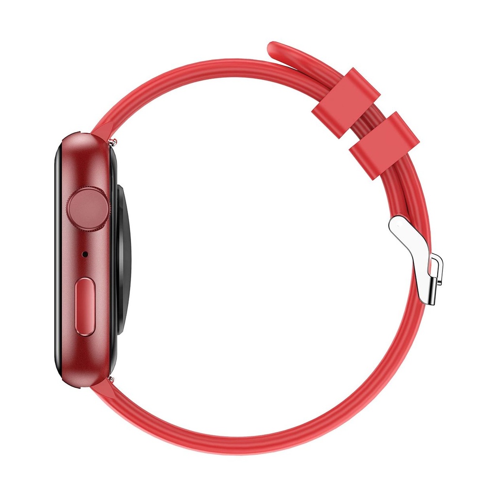 Smartwatch Forever IGo Watch 3 JW-500/ Notificaciones/ Frecuencia Cardíaca/ Rojo