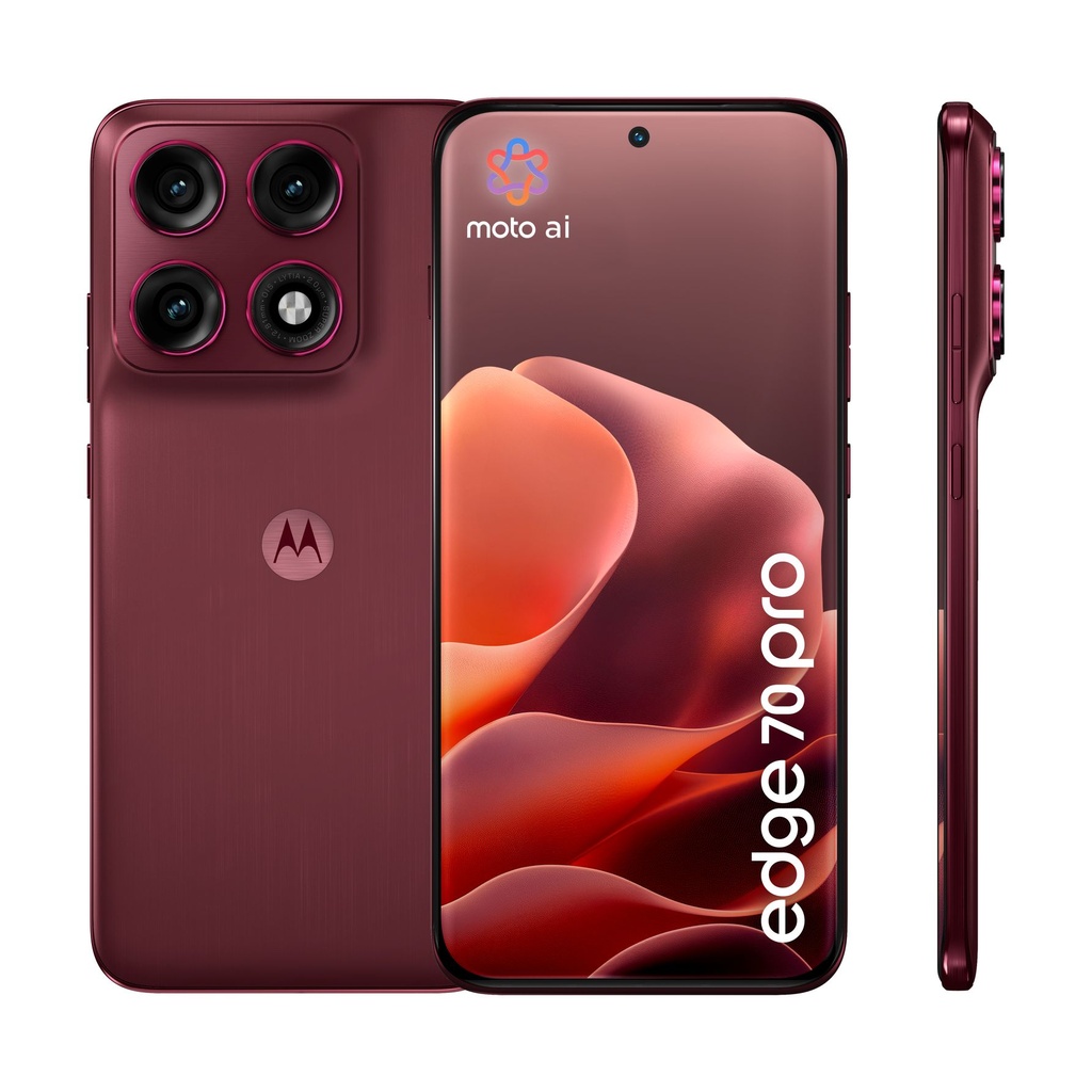 Motorola Edge 70 Pro 5G 8GB/256GB Rojo (Zinfandel) Dual SIM
