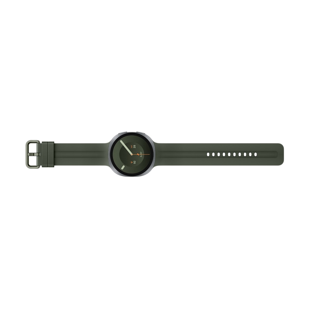 Samsung Galaxy Watch9 44mm Bluetooth Plata (Silver) y correa Sport Band Oliva L350
