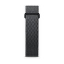 Fitbit Google Air, Obsidian, EU Bluetooth Negro (Black) + correa Textil, Poliuretano Negro