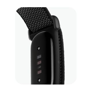 Fitbit Google Air, Obsidian, EU Bluetooth Negro (Black) + correa Textil, Poliuretano Negro