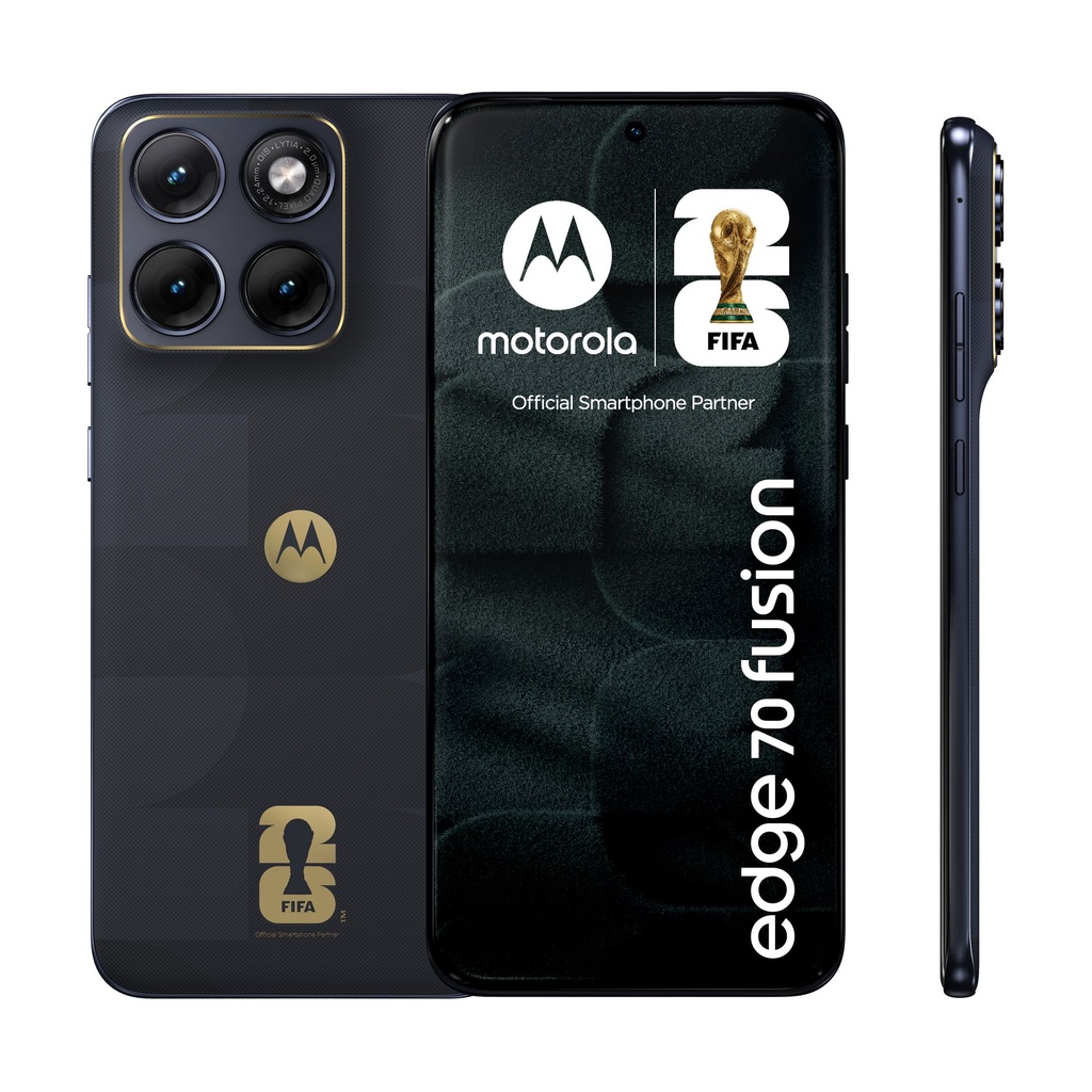 Motorola Edge 70 Fusion 5G 8GB/256GB Negro (Silhouette) Dual SIM - FIFA Worldcup Edition