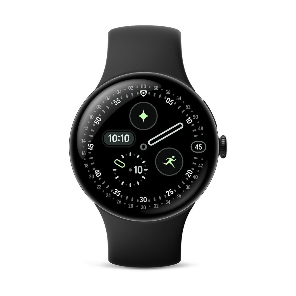 Google Pixel Watch 4 45mm WiFi Negro (Matte Black) y Correa Deportiva Negra (Obsidian)