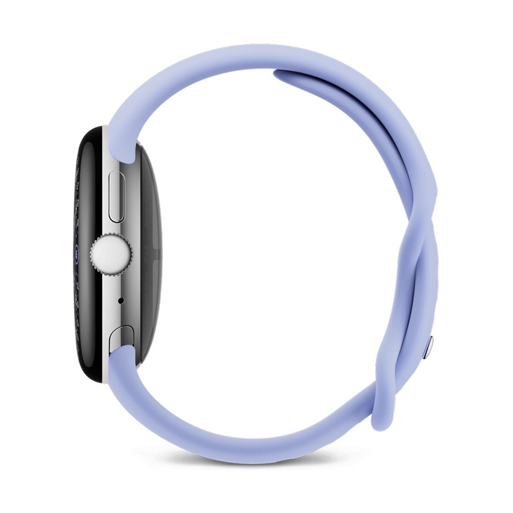 Google Pixel Watch 4 41mm LTE Plata (Polished Silver Aluminium) y Correa Deportiva Lila (Iris) GA10839