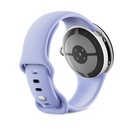 Google Pixel Watch 4 41mm LTE Plata (Polished Silver Aluminium) y Correa Deportiva Lila (Iris) GA10839