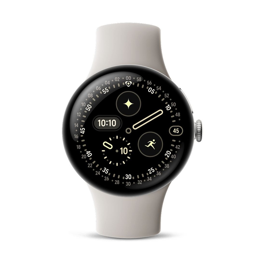 Google Pixel Watch 4 41mm LTE Plata (Silver) y Correa Blanco (Porcelain) GA10829-EU