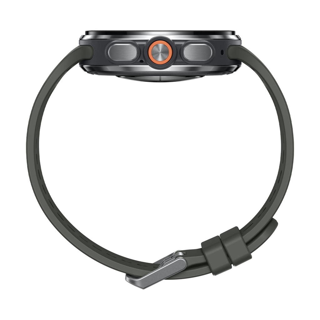Samsung Galaxy Watch Ultra2 47mm LTE Plateado Titanio (Titanium Silver) y Correa Marine Band Oliva L715