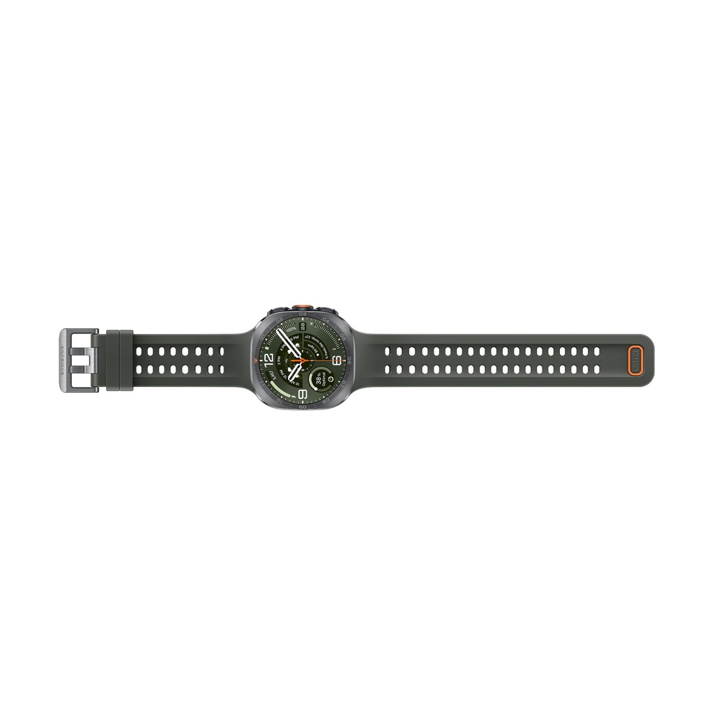 Samsung Galaxy Watch Ultra2 47mm LTE Plateado Titanio (Titanium Silver) y Correa Marine Band Oliva L715