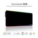 Subblim MP-02RGB01 LED RGB XL mat/ 800 x 300 x 4 mm