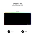 Subblim MP-02RGB01 LED RGB XL mat/ 800 x 300 x 4 mm