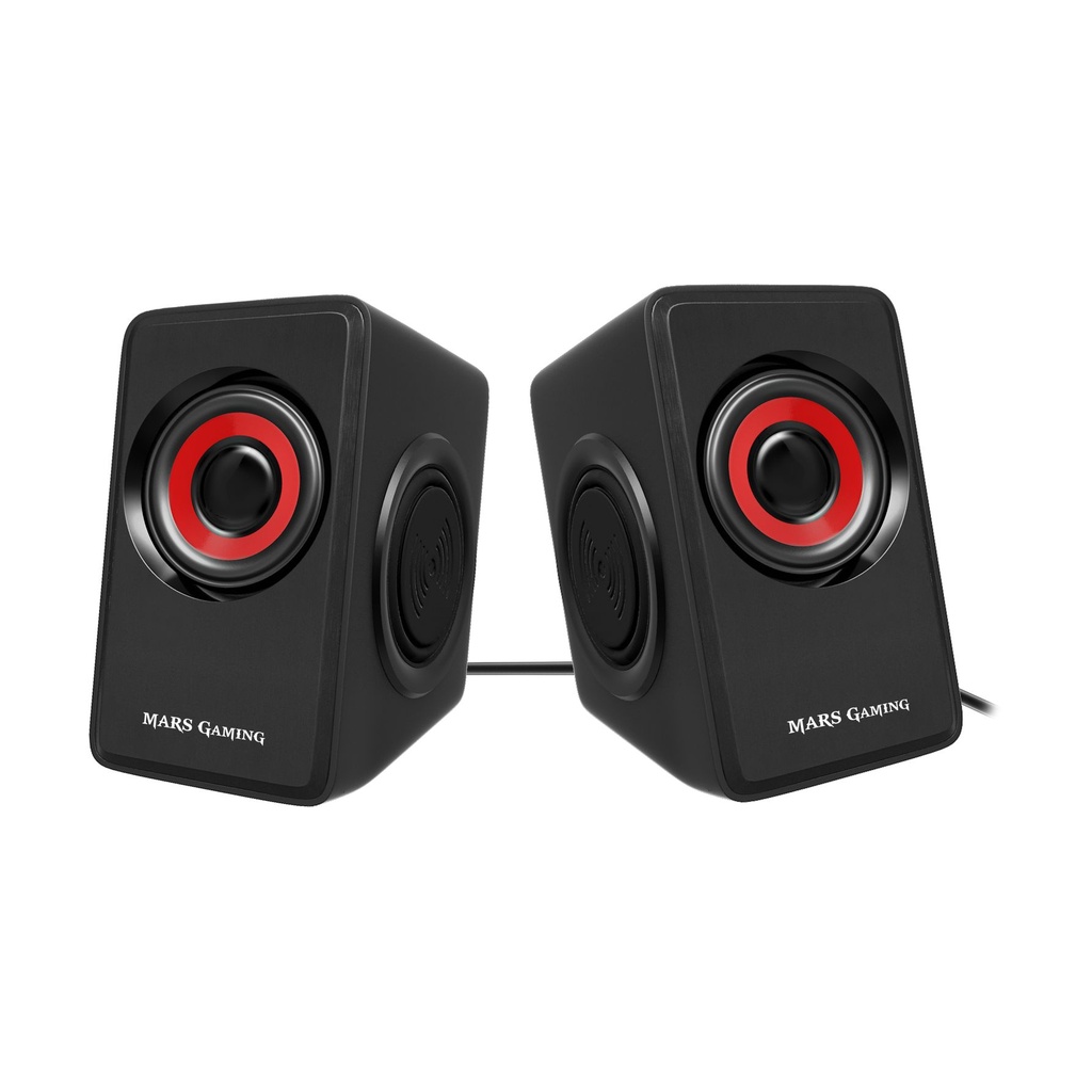 Mars Gaming MS1/ 10W/ 2.0/ Red Speakers