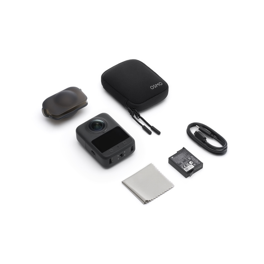 DJI Osmo 360 Estandar Combo 8K Cámara Deportiva 360 Negra