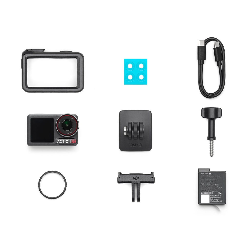 DJI Osmo Action 5 Pro Standard Combo Cámara de Acción 4K Negro (Black)