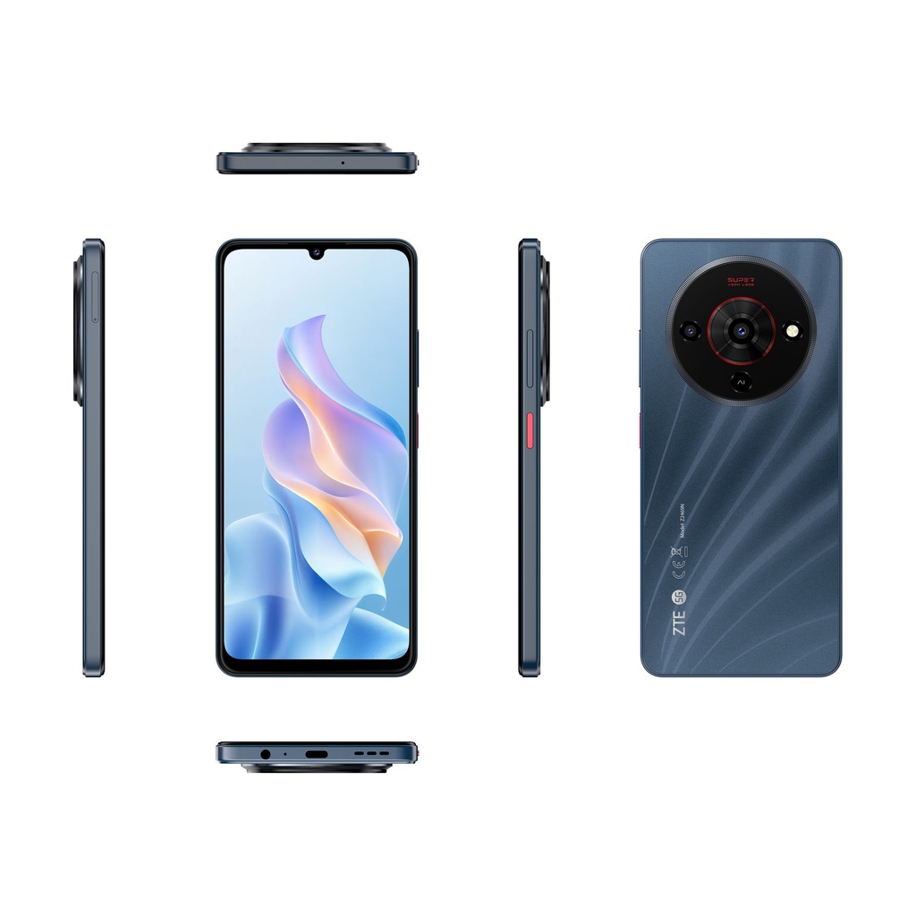 ZTE Blade A76 5G 5G 6GB/128GB Negro (Stardust Black) Dual SIM