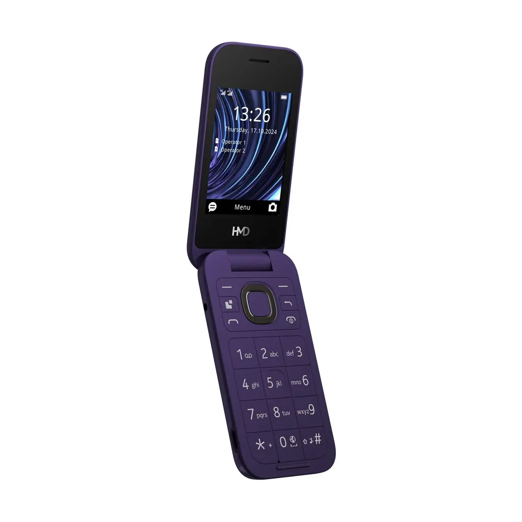 [NK2660FLIPDSVL] Nokia 2660 Flip 4G Violeta (Twilight Violet) Dual SIM.webp