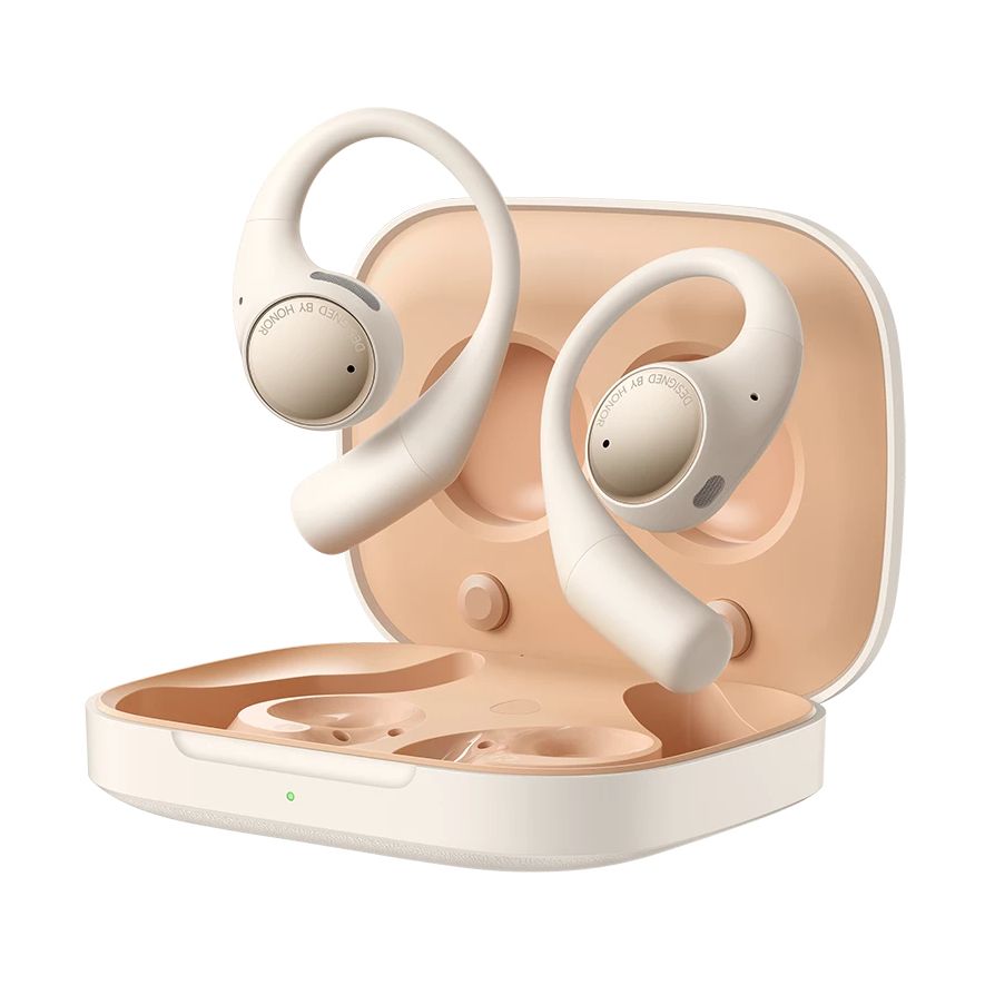 Honor Earbuds Open Auriculares Inalámbricos con Cancelación de Ruido Dorados