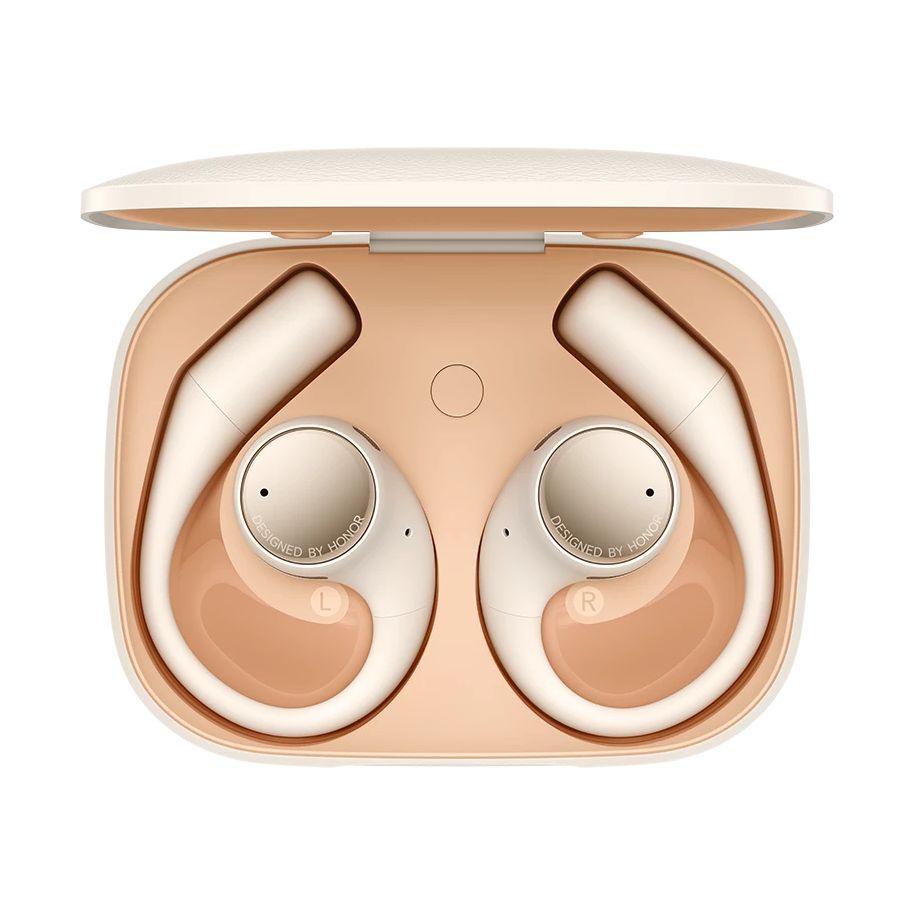 Honor Earbuds Open Auriculares Inalámbricos con Cancelación de Ruido Dorados