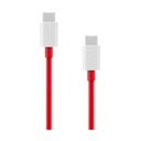 OnePlus SUPERVOOC 80W Adaptador de Corriente de 2 Puertos USB-C + USB-A Blanco - Cable USB-C Incluido