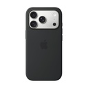 Funda de silicona Apple con MagSafe para el iPhone 18 Pro - Negro