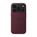 Funda de silicona Apple con MagSafe para el iPhone 18 Pro - Burdeos