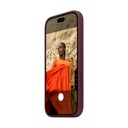 Funda de silicona Apple con MagSafe para el iPhone 18 Pro - Burdeos