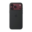 Funda de silicona Apple con MagSafe para el iPhone 18 Pro Max - Negro