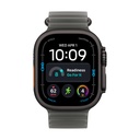 Apple Watch Ultra 4 (GPS + Cellular) - Caja de titanio negro de 49 mm - Correa Ocean negro traslúcido 5G 49 mm Negro (Black) + correa Silicona Negro