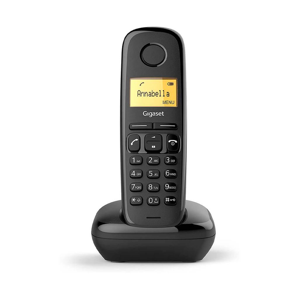 Teléfono Inalámbrico Gigaset A170 Trio Negro (Black) Reacondicionado - Como Nuevo