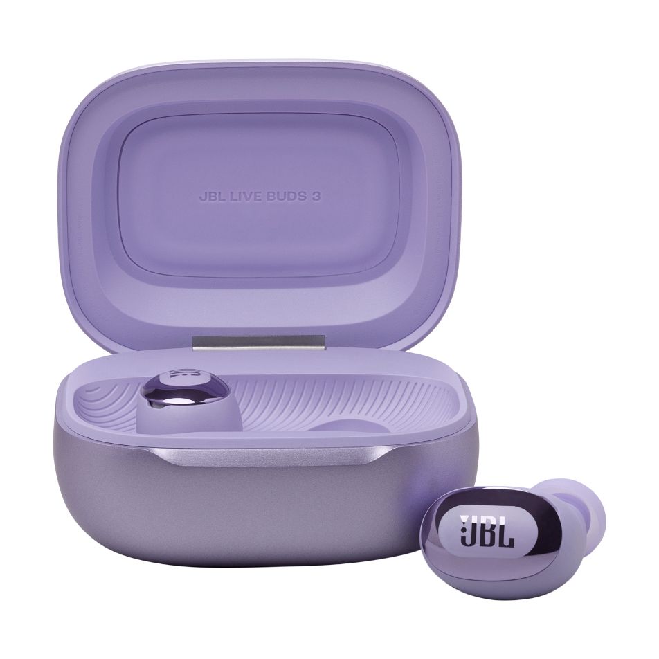 JBL Live Buds 3 Wireless In Ear Headsets Purple, JBLLIVEBUDS3PUR