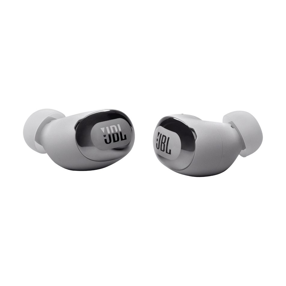 JBL Live Buds 3 Wireless In Ear Headsets Silver, JBLLIVEBUDS3SIL