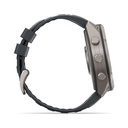 Garmin fēnix 9 Pro 4G 47 mm Titanio (Titanium) + correa Silicona Grafito, Negro