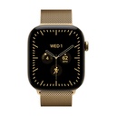 Apple Watch Series 12 GPS + Cellular 42mm Titanio Oro y Correa Milanese Loop Dorado