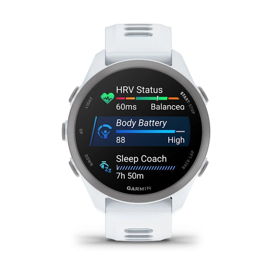 Garmin Forerunner 170 Music Sports Watch Whitestone, 42mm, 010-03920-11, SmartWatch