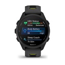Garmin Forerunner 170 Music 42mm Smartwatch Negro con Correa Negro/Amarillo