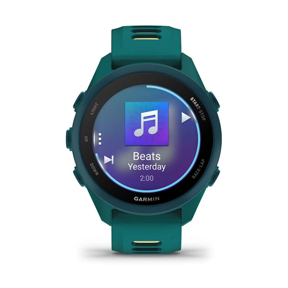 Garmin Forerunner 170 Music 42mm Smartwatch Verde con Correa Verde/Amarillo