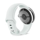 Google Pixel Watch 5 Plata (Polished Silver) y correa deportiva Gris Niebla (Fog)