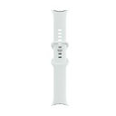 Google Pixel Watch 5 Plata (Polished Silver) y correa deportiva Gris Niebla (Fog)