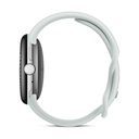 Google Pixel Watch 5 Plata (Polished Silver) y correa deportiva Gris Niebla (Fog)